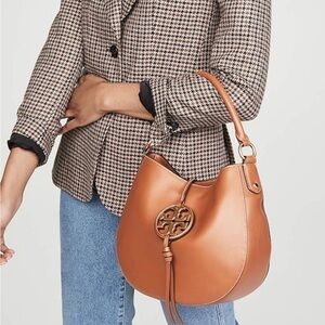 Tory Burch Miller Metal Hobo Bag